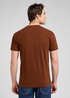 Mski T Shirt Lee Short Sleeve Logo Tee Luxe Brown - 112370498