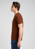 Meski T Shirt Lee Short Sleeve Logo Tee Luxe Brown - 112370498