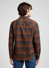 Meska Koszula Materialowe Lee Leesure Shirt Copper Fields Check - 112370560