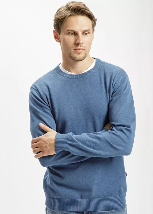 Cross Jeans Knitwear C-Neck - Indigo (005) 34228-005 