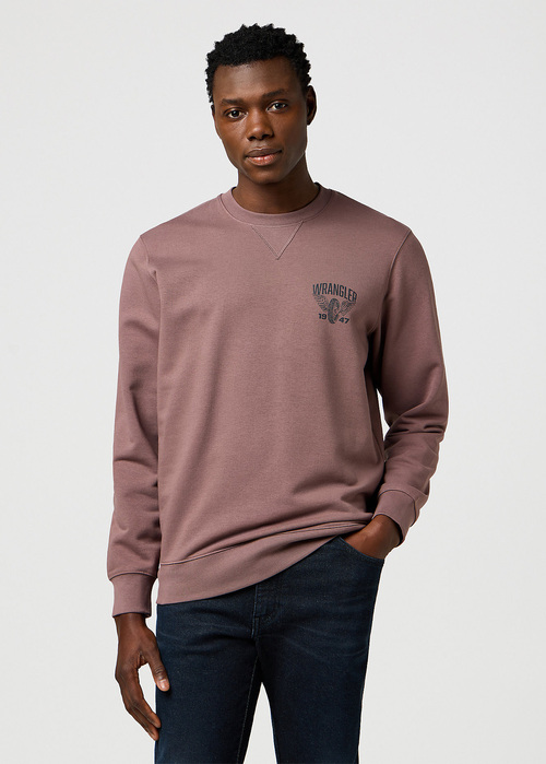Wrangler Regular Americana Crew - Peppercorn 112371650 