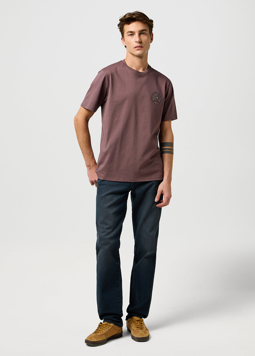 Meski T Shirt Wrangler Small Graphic Tee Peepercorn - 112371472