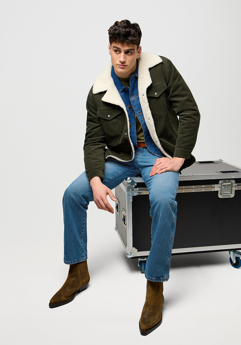 Meskie Spodnie Dzinsowe Wrangler 13mwz Cowboy Cut Breeze Hunter - 112371511