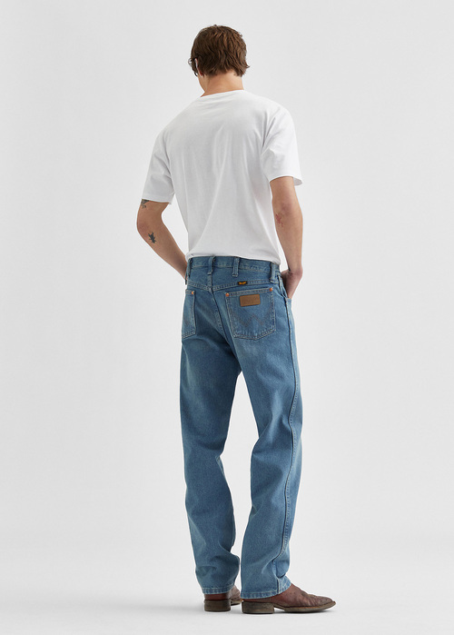 Meskie Spodnie Dzinsowe Wrangler 13mwz Cowboy Cut Iron Forge - 112371512