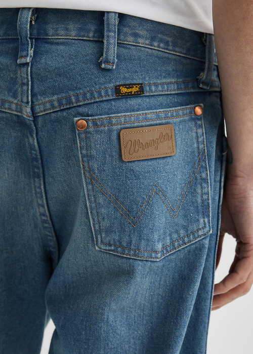 Meskie Spodnie Dzinsowe Wrangler 13mwz Cowboy Cut Iron Forge - 112371512