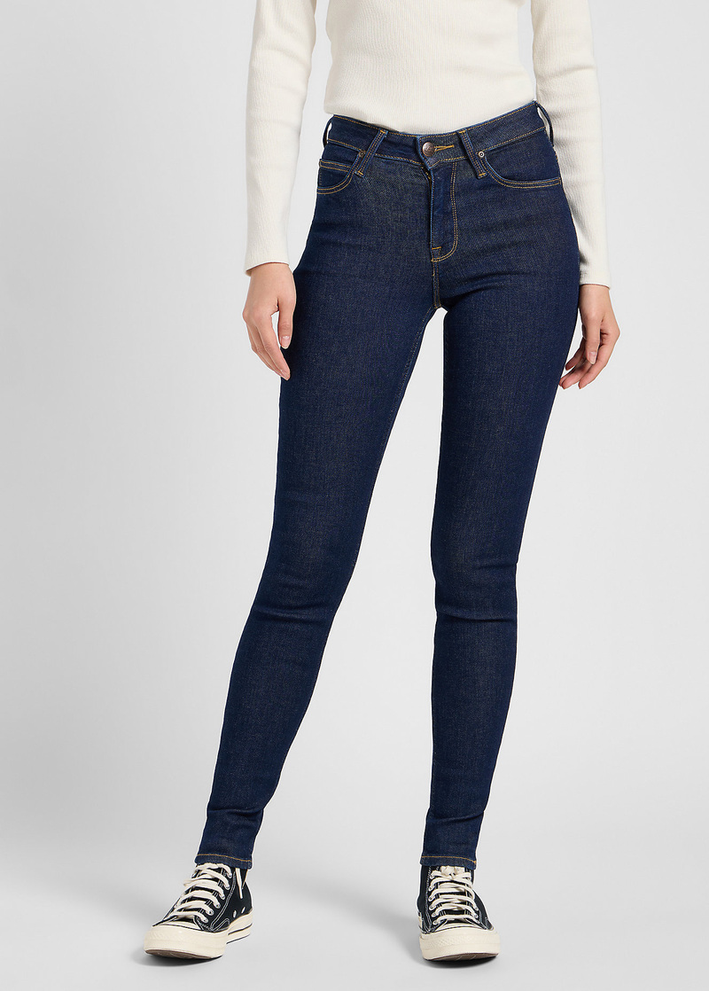 Damskie Spodnie Dinsowe Lee Scarlett High Jeanception - 112370837