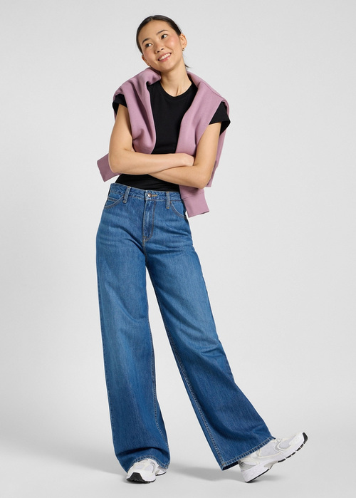 Damskie Spodnie Dzinsowe Lee Stella Blueberry Field - 112370896