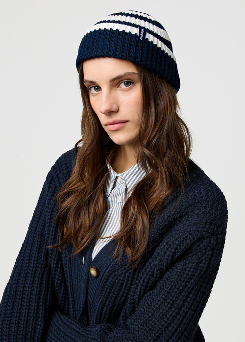 Wrangler Striped Beanie - Dark Navy 112372408
