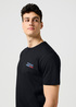 Meski T Shirt Wrangler Small Americana Tee Black - 112371411