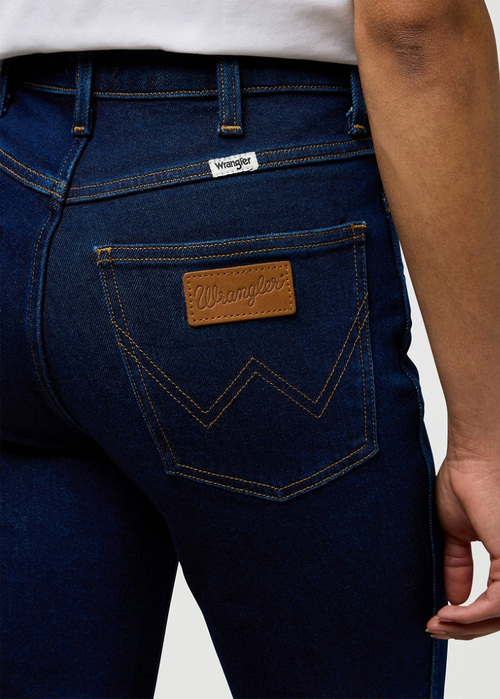 Damskie Spodnie Dzinsowe Wrangler Straight Cossmit Corral - 112371365