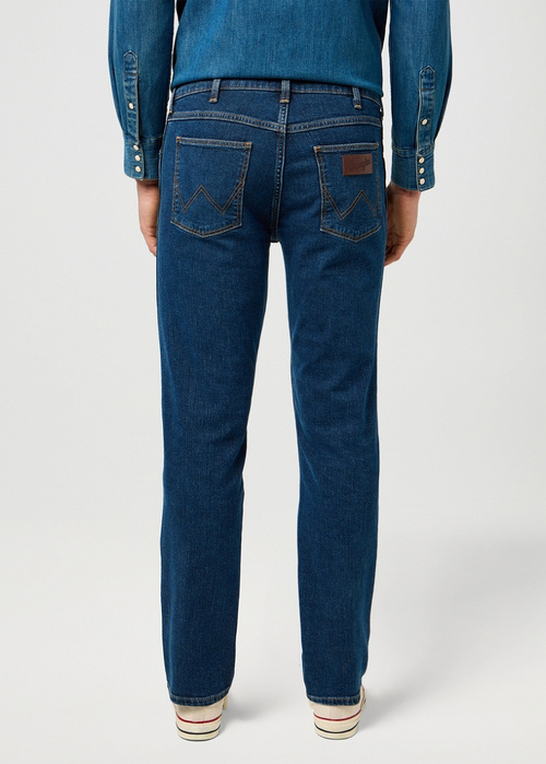 Meskie Spodnie Dzinsowe Wrangler Greensboro Stone River - 112371373