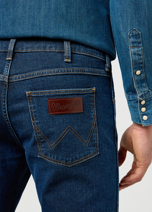 Mskie Spodnie Dinsowe Wrangler Greensboro Stone River - 112371373