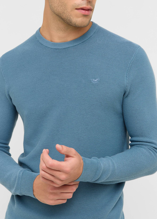 Meski Sweter Mustang Elliot Bluestone - 1016844-5180
