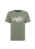 Meski T Shirt Mustang Austin Agave Green - 1016858-6473