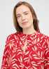 Damska Koszula Materiaowa Mustang Elsberry Heritage Leaves Red - 1016727-12774