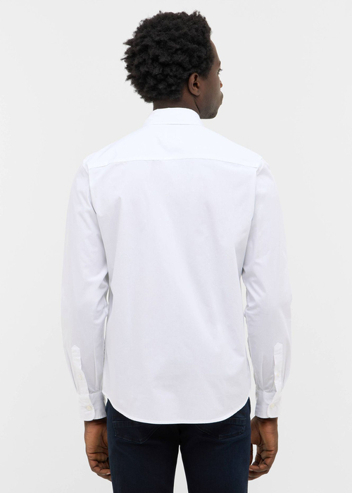 Mska Koszula Materiaowe Mustang Canton Bright White - 1016951-2007