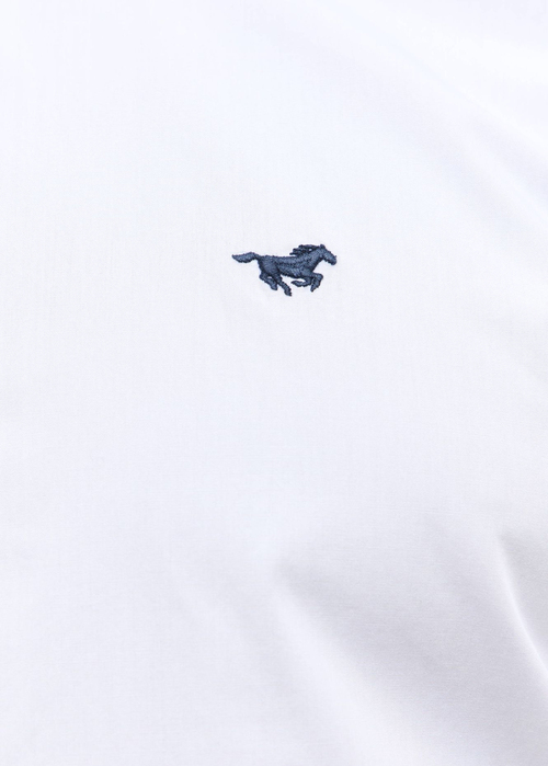 Mska Koszula Materiaowe Mustang Canton Bright White - 1016951-2007