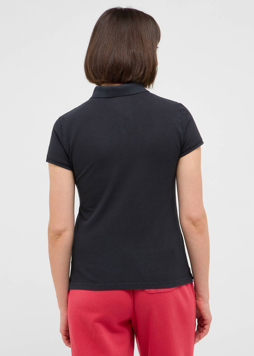 Damska Koszulka Polo Mustang Tara Black Beauty - 1016752-4185