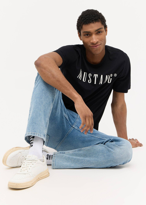 Meski T Shirt Mustang Austin Black - 1014695-4142