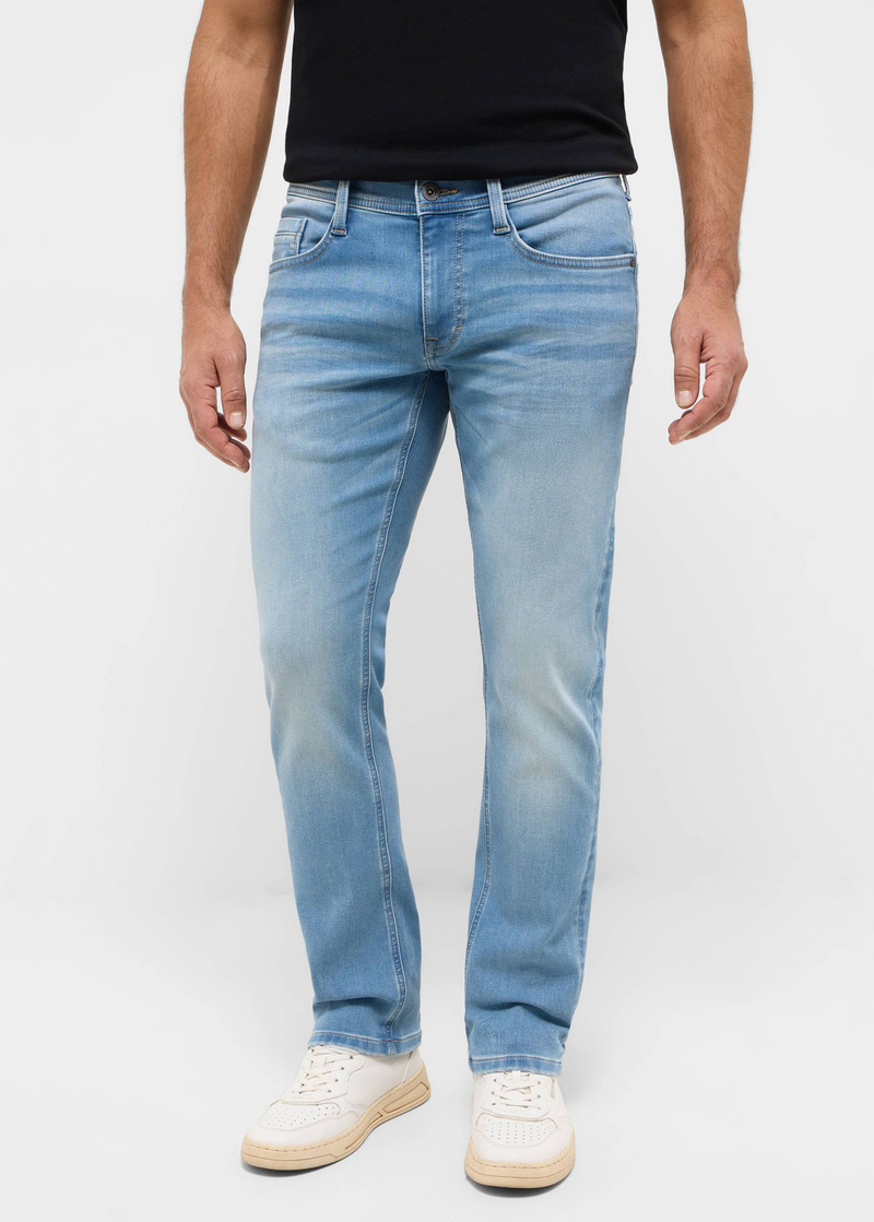 Meskie Spodnie Dzinsowe Mustang Oregon Slim K Denim Blue - 1013709-5000-413