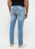 Meskie Spodnie Dzinsowe Mustang Oregon Slim K Denim Blue - 1013709-5000-413