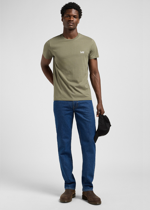 Meski T Shirt Lee Twin Pack Crew Greenbright White - 112370575