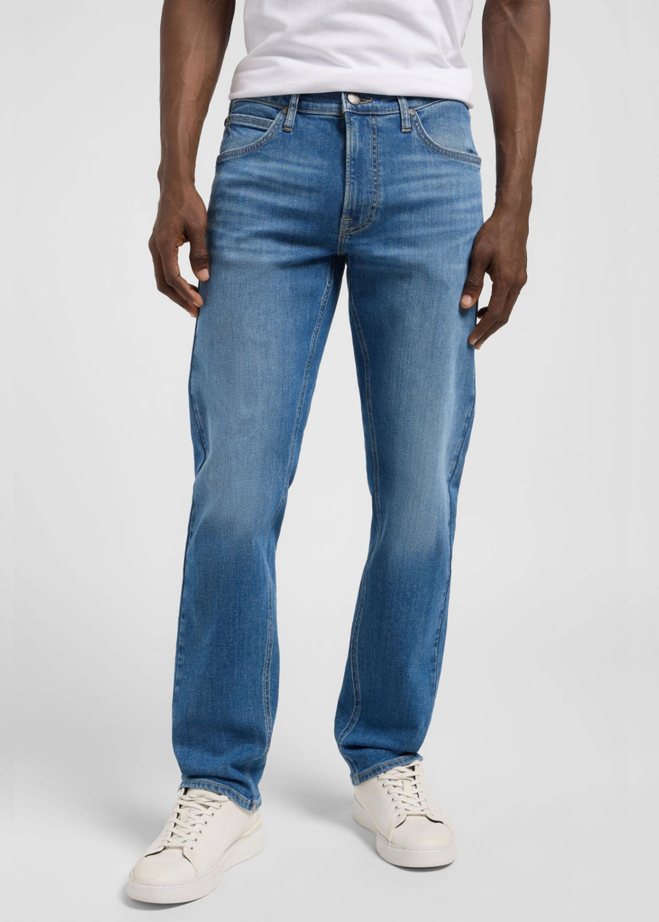 Meski T Shirt Lee Daren Zip Fly Monday - 112370532