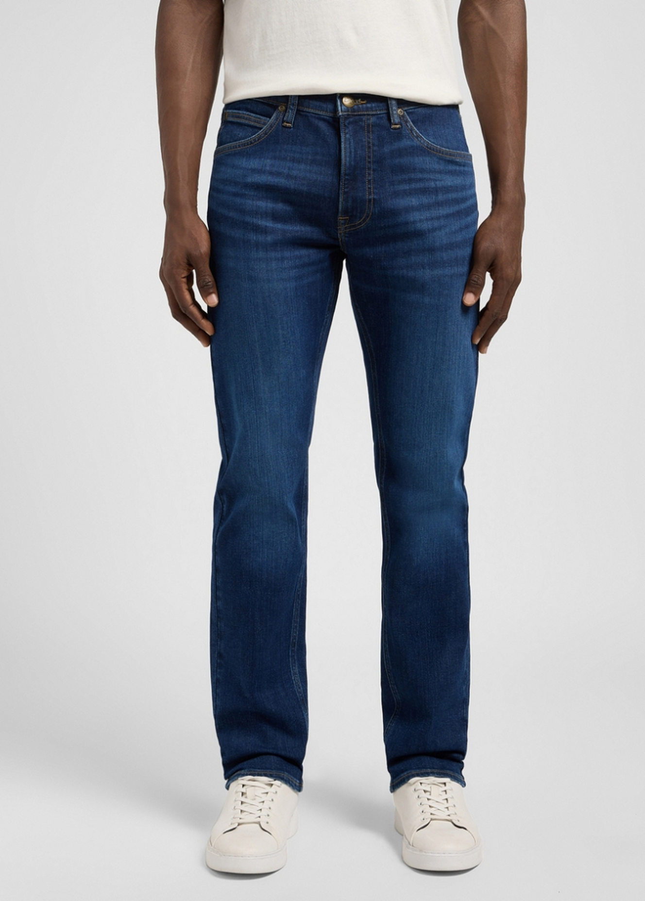 Meskie Spodnie Dzinsowe Lee Daren Zip Fly Pierce - 112370533