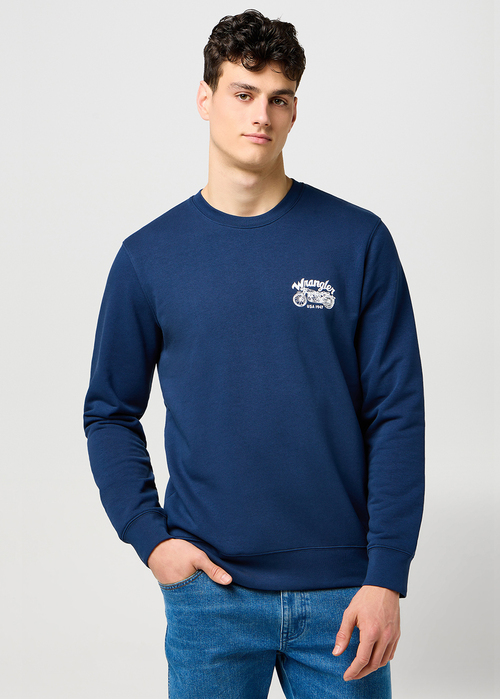 Wrangler Americana Crew - Navy 112371649 