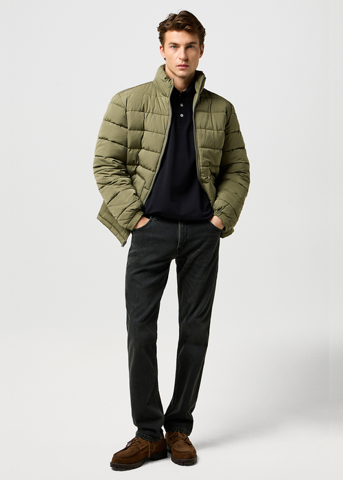 Mska Koszulka Polo Wrangler Long Sleeve Polo Shirt Black - 112371395