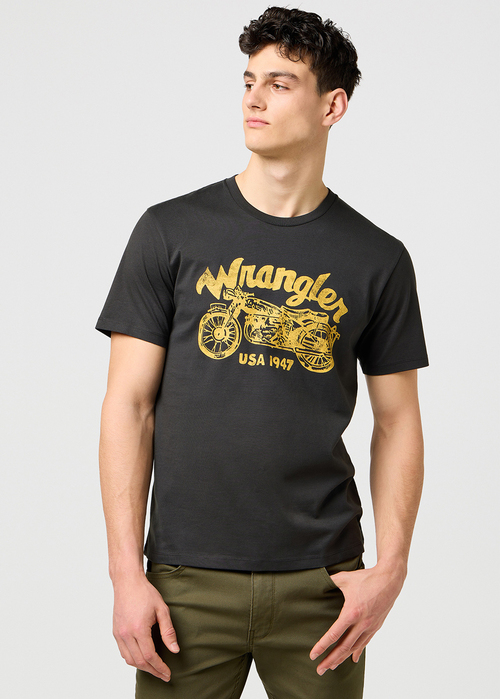 Wrangler Americana Tee - Black 112371412 