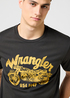 Meski T Shirt Wrangler Americana Tee Black - 112371412