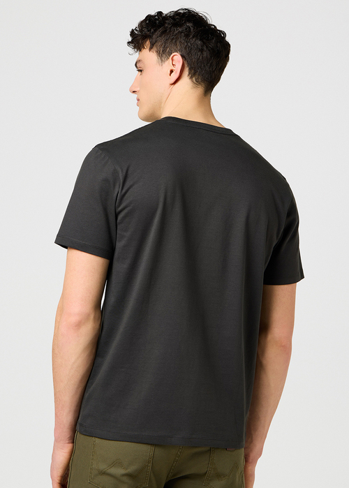 Meski T Shirt Wrangler Americana Tee Black - 112371412