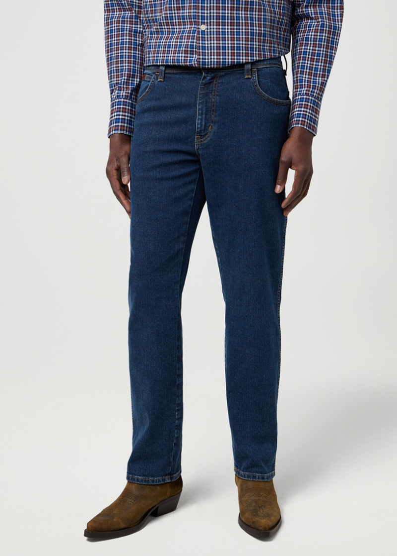 Meskie Spodnie Dzinsowe Wrangler Texas Stone River - 112371377