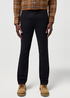 Meskie Spodnie Materialowe Wrangler Greensboro Non Denim Caviar - 112371387
