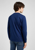 Meska Koszulka Z Dlugim Rekawem Lee Long Sleeve Pocket Tee True Navy - 112370435