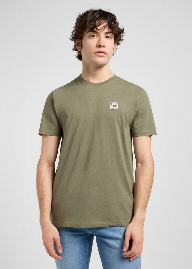 Meski T Shirt Lee Regular Tee Woven Label Mercantile - 112370444