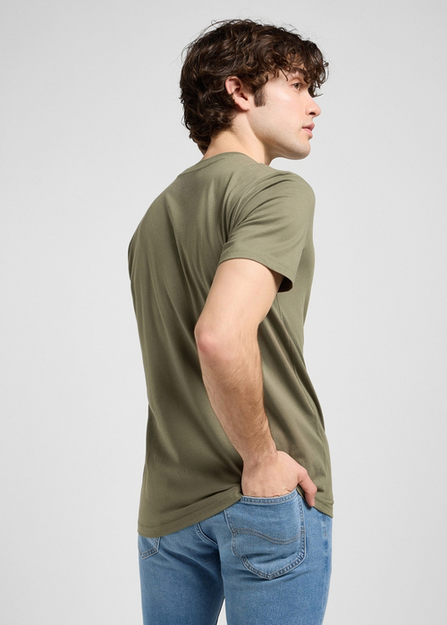 Meski T Shirt Lee Regular Tee Woven Label Mercantile - 112370444