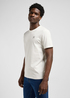 Meski T Shirt Lee Regular Tee Woven Label Ecru - 112370445