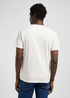 Meski T Shirt Lee Regular Tee Woven Label Ecru - 112370445