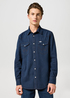 Meska Koszula Dzinsowe Wrangler Western Shirt Midnight Rodeo - 112357193