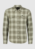 Meska Koszula Materialowe Lee Regular Shirt Mercantile Plaid Check - 112370577