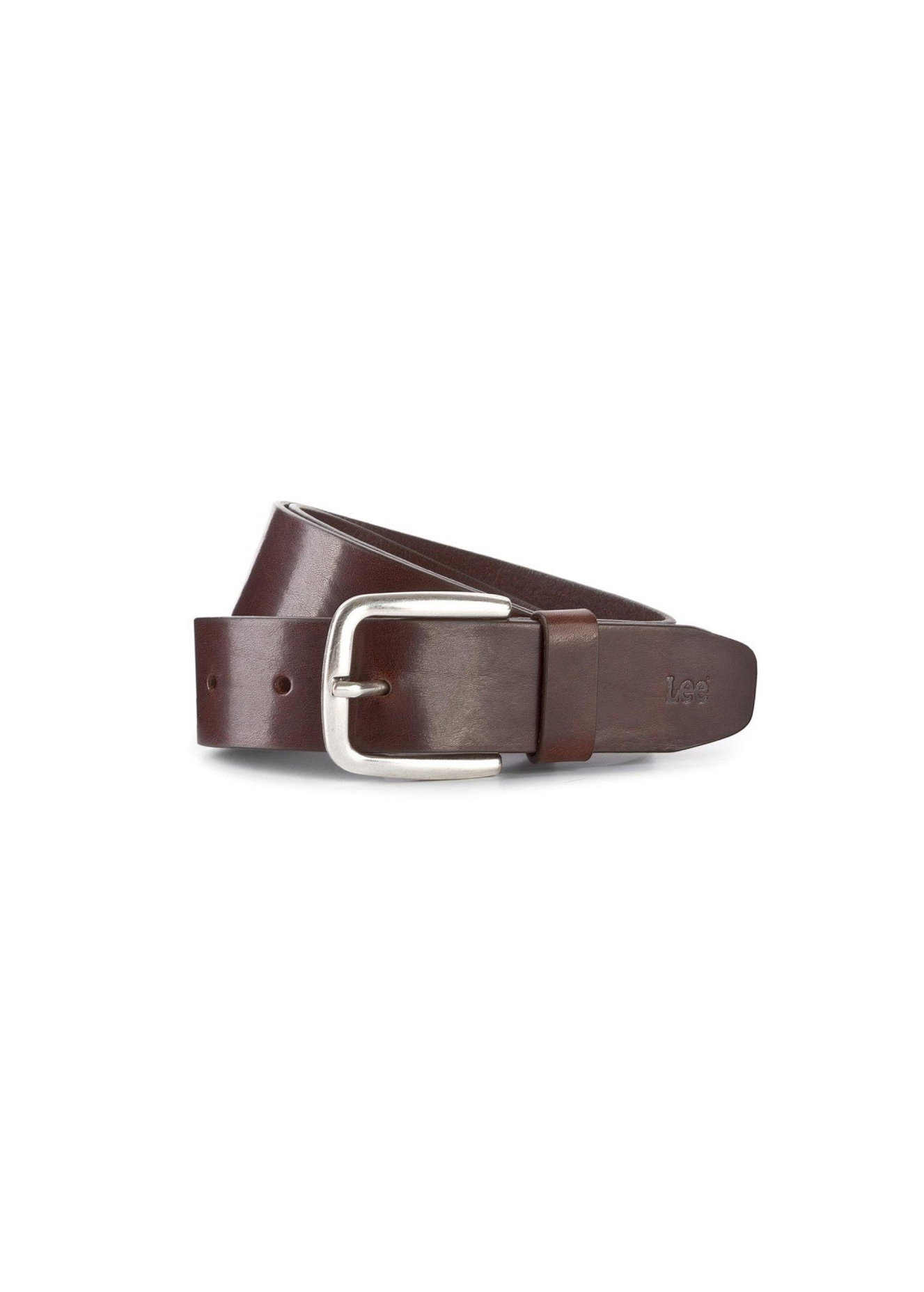 Pasek Meski Lee Belt Dark Brown - 112124770