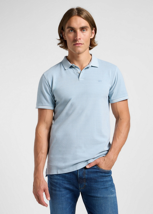 Lee Garment Dye Polo - Concrete Gray 112363859