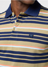 Meska Koszulka Polo Wrangler Stripe Polo Shirt Aloe - 112371510