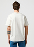 Meski T Shirt Wrangler Americana Tee Worn White - 112371409