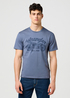 Meski T Shirt Wrangler Americana Tee Grisaille - 112371414