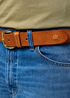 Pasek Meski Wrangler West Belt Cognac - 112372656