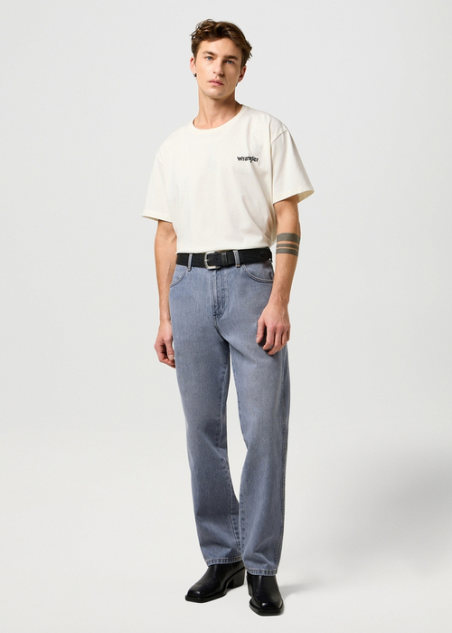 Pasek Meski Wrangler West Belt Black - 112372655