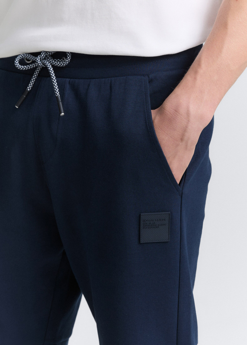 Meskie Spodnie Dresowe Niebieskie Spodnie Dresowe Tom Tailor - 1048324-10668